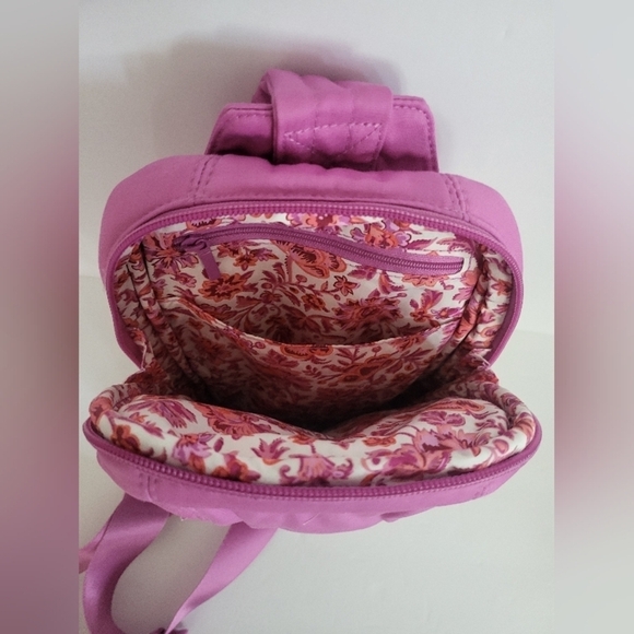Brand new with tags- Vera Bradley Women\'s Cotton Utility Sling Backpack orchid main image 9